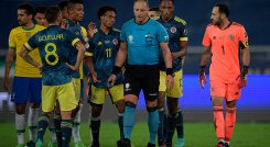Colombia cayó derrotada 2-1 ante Brasil por la Copa América. 