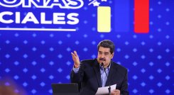 Nicolás Maduro, presidente de Venezuela./Foto Afp