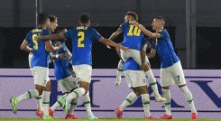 Brasil, dispuesta para la jugar la Copa América. 