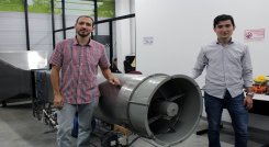 En el marco de la Alianza se han definido a nivel nacional 15 proyectos alrededor de la energía sostenible, en donde el Gimup lidera el desarrollo del generador eólico. / Cortesía/ La Opinión