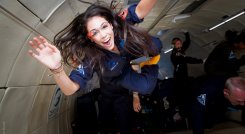  Kellie Gerardi, de 32 años, viajará al espacio.