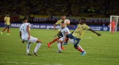 Colombia y Argentina se enfrentan en la fecha 1 del Campeonato Preolímpico Sub-23 rumbo a Tokio 2020 (Colprensa - Mauricio Ortíz)