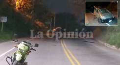 Explosión de caja bomba en Cerro Pico.