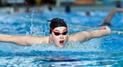 Lana Pudar, nadadora nacida en Bosnia estará en los Olímpicos de Tokio.