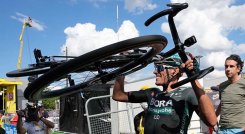 alemán Nils Politt (Bora) se impuso en la etapa  etapa 12 del Tour de Francia