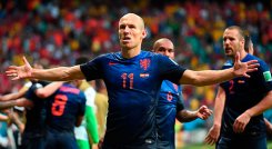 Arjen Robben, extremo holandés que decidió retirarse. 