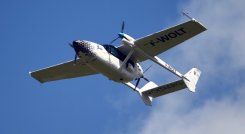 El avión híbrido es muy funcional