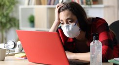 Salud mental en confinamiento.  Foto: Colprensa