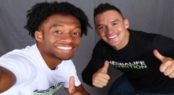 Cuadrado y Oquendo, deportistas de alto rendimiento