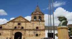 Imagen de Águeda Gallardo en el parque principal de Pamplona. / Roberto Ospino/ La Opinión 