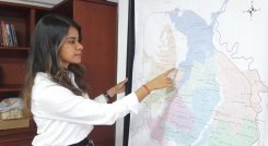 La secretaria de Educación, Jessica Ramírez, fue citada a debate de moción de censura en el Concejo. /Foto  La Opinión
