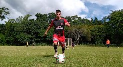 Juan Camilo Ruiz Flórez, delantero llamado a microciclo de la Selección Colombia Sub-17.
