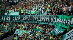 Los del sur, hinchas de Atlético Nacional