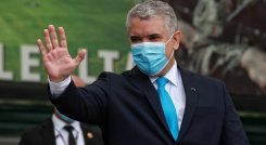 El presidente Iván Duque en la instalación de las sesiones del Congreso. /Foto Colprensa