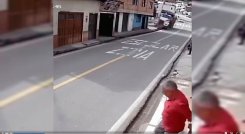 Accidente de tránsito en Pamplona.