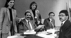 Horacio Serpa, Antonio Navarro, entre otros, le dieron vida a varios de los artículos de la nueva Constitución que rige el país. / Foto: Colprensa