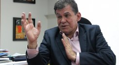 León Valencia, escritor y director de la Fundación Paz y Reconciliación.