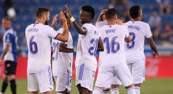 El Real Madrid empezó firme la Liga española 2021-2022