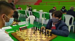 Juan Sebastián Negrón, ajedrecista cucuteño, compitió en el Nacional de mayores.