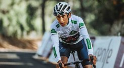Egan Bernal, es líder de la camiseta de los jóvenes en la Vuelta a España