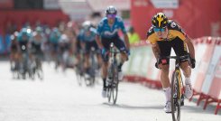 El esloveno Primoz Roglic (Jumbo Visma) se adjudicó la etapa once de la Vuelta a Españaa.