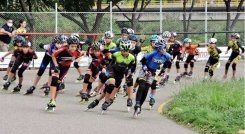 El patinaje de carreras es una de las disciplinas de mayor actividad durante el año en el departamento.