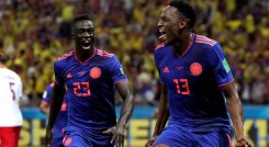 Davinson Sánchez y Yerri Mina.