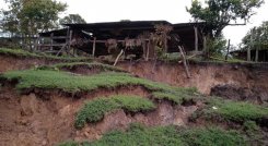 Hay 25 familias damnificadas por la falla geológica en Chucarima. Foto: Cortesía/La Opinión