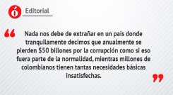 Editorial:  Contra la corrupción