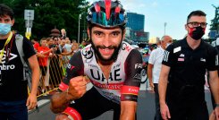 El colombiano Fernando Gaviria ganó la tercera etapa de la Vulta a Polonia. 
