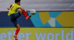 Luis Díaz, jugador de la Selección Colombia.