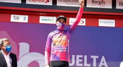 Mikel Landa, campeón de la Vuelta a Burgos 2021. 