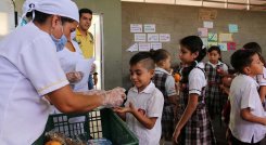 El Programa de Alimentación Escolar está llegando a la zona urbana y rural./Foto Archivo La Opinión