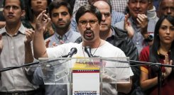Freddy Guevara, exlegislador del Parlamento elegido en 2015 y cuyo período venció en enero de 2021, estaba retenido en El Helicoide, sede del servicio de inteligencia. / Foto: Archivo