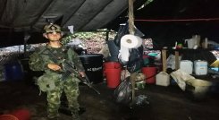Fue hallado en zona rural de El Carmen