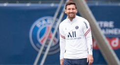 Messi en el PSG.