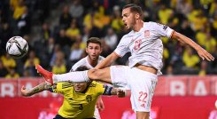 La selección española de fútbol puso en aprietos su clasificación  al Mundial de Catar 2022