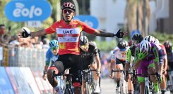 Sebastián Molano sigue brillando en la Vuelta a Sicilia, Italia.