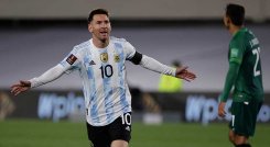 Lionel Messi fue la gran figura de Argentina en la victoria sobre Bolivia.
