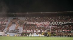 La Banda del Indio, barra popular del Cúcuta Deportivo. 