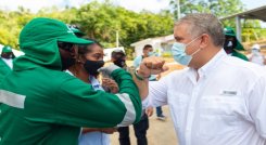 Presidente Duque negó haber prometido reconstruir Providencia en 100 días
