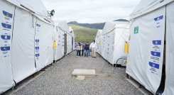    Este espacio está diseñado para atender a población migrante en extrema vulnerabilidad./ Cortesía/ La Opinión 