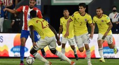 Colombia empató 1-1 con Paraguay en Asunción. 