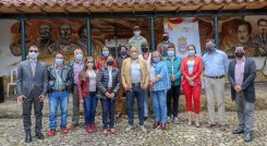 En la Casa Colonial tomaron posesión los consejeros de turismo de Pamplona. / Cortesía/ La Opinión.