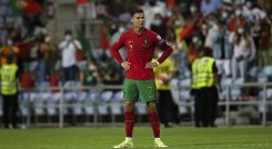 Cristiano Ronaldo, delantero de Portugal.