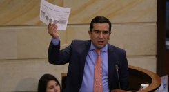 El representante a la Cámara, Edward Rodríguez, es precandidato presidencial./Foto Colprensa
