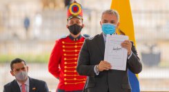 Presidente Duque sancionó la ley de Inversión Social 