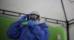 Siguen a la baja los contagios de COVID-19 en Colombia. / Foto: Colprensa