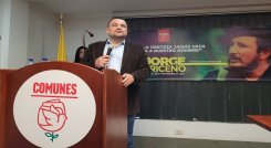 Polémico homenaje al ‘Mono Jojoy’ por el Partido Comunes./Foto: internet