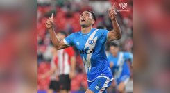 Radamel Falcao García sigue brillando en el Rayo Vallecano, en España. / Foto: Twitter